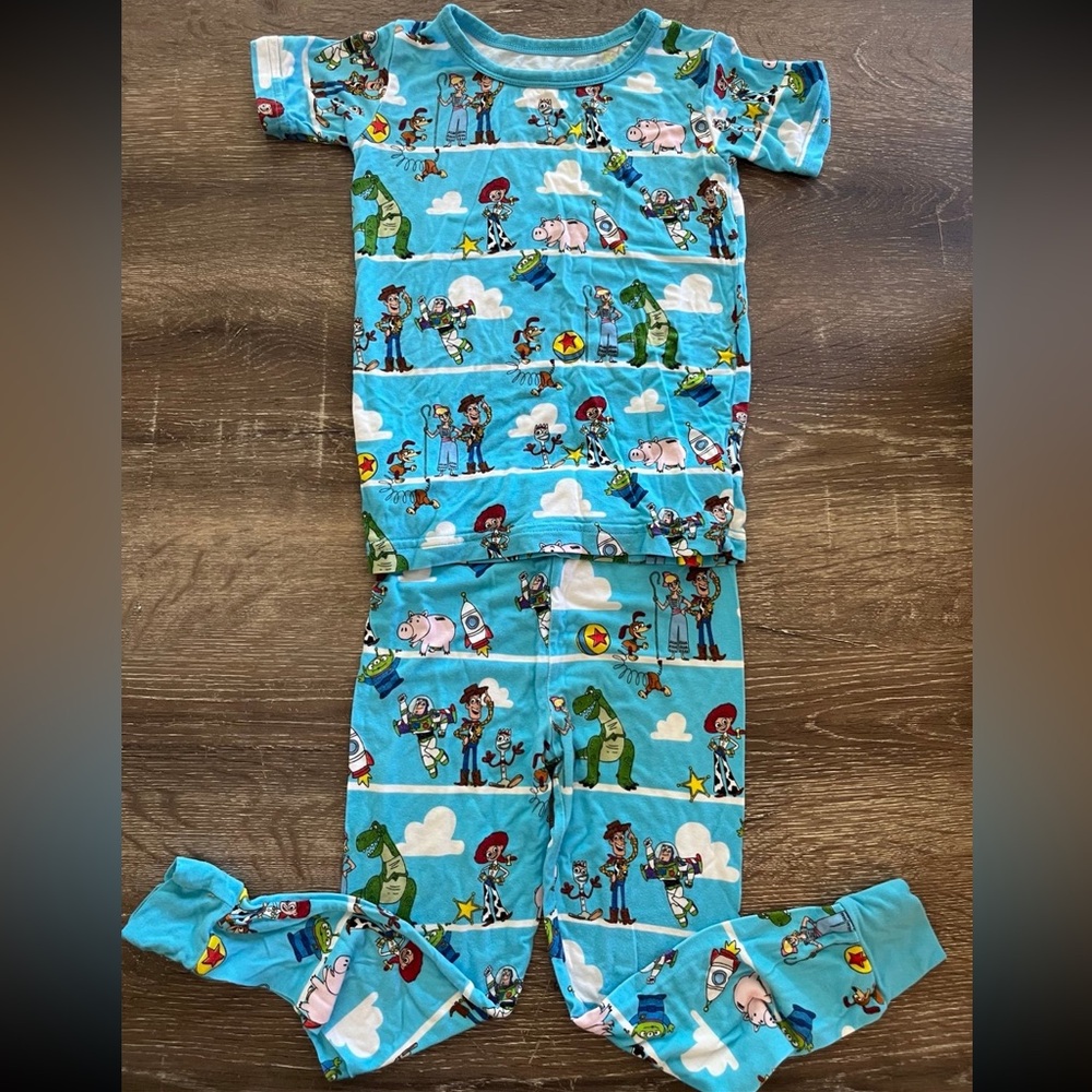 Little Sleepies x Disney Blue Toy Story - Size 2T